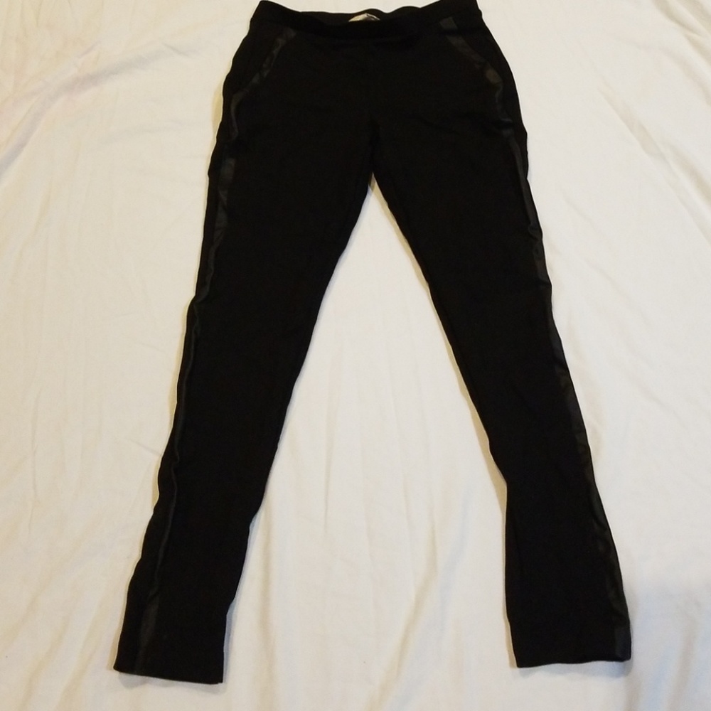 Black stretchy jeggings